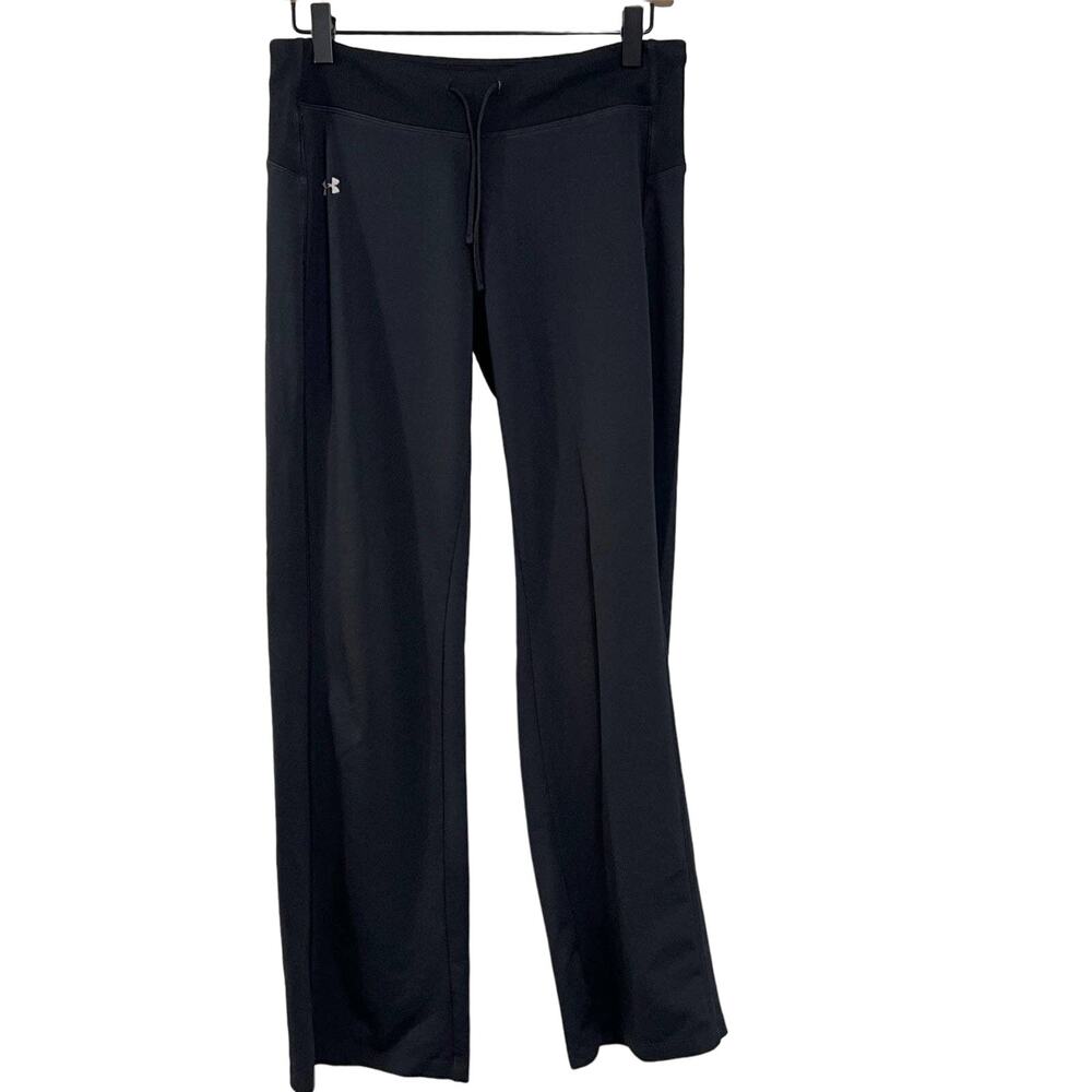 Under Armour Black Semi-Fitted Athletic Pants Sweatpants Size XS